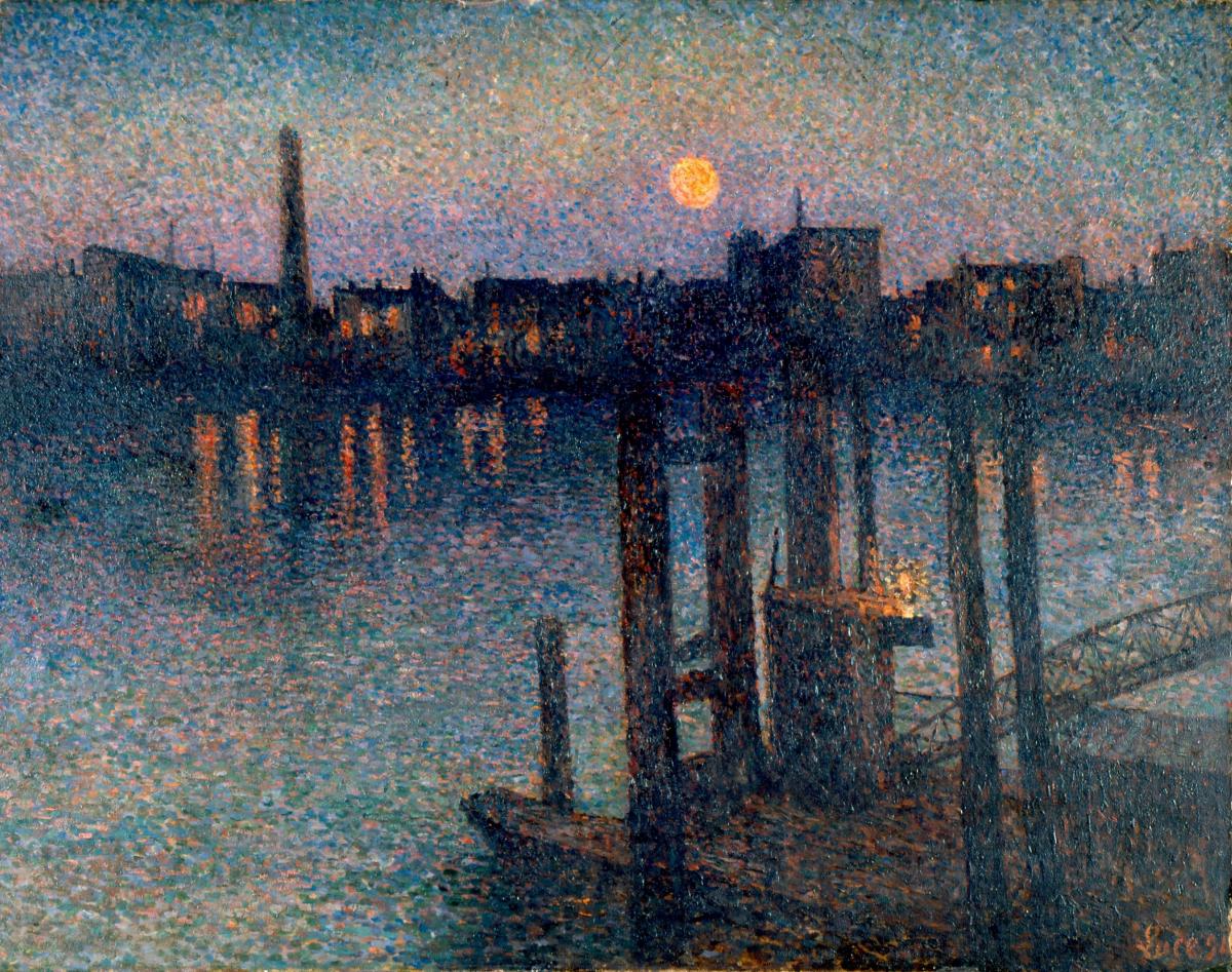 Maximilien Luce 'Port of London Night'.jpg